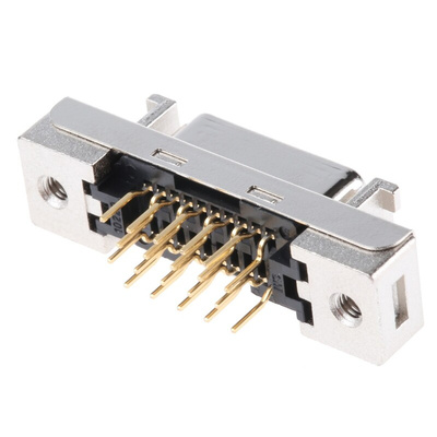 3M Female 20 Pin Straight Through Hole SCSI Connector 2.54mm Pitch, Solder