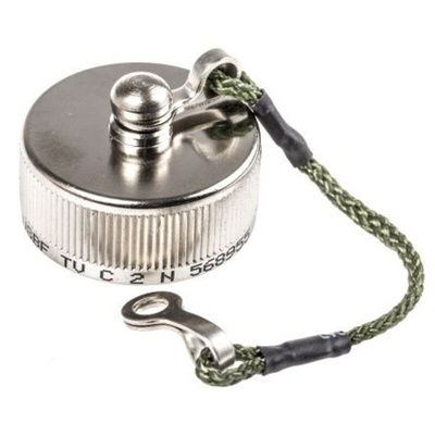 Amphenol, USBF Dust Cap for use with USB TV Harsh Environment Jam Nut Receptacles