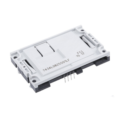 Amphenol ICC 8 Way Right Angle Smart Card Memory Card Connector With Solder Termination