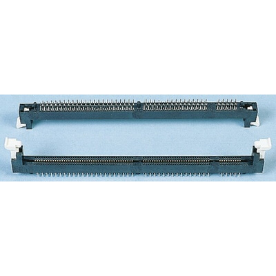 E-TEC 2.54mm Pitch 168 Way, Straight Through Hole Mount DIMM Socket ,3.3 V ,1.0A