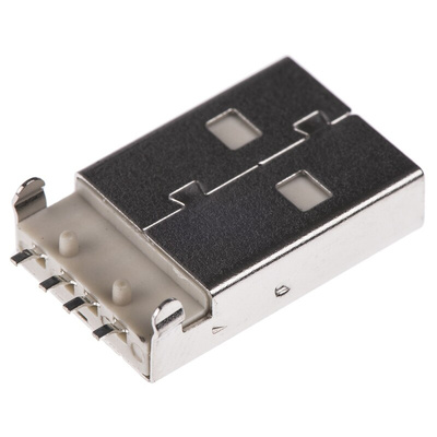 ASSMANN WSW Right Angle, SMT, Plug Type A USB Connector