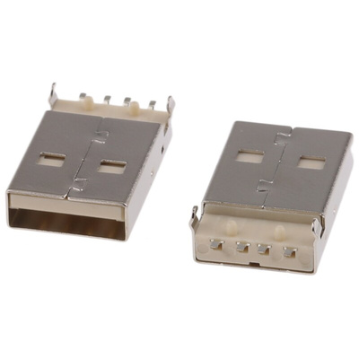 ASSMANN WSW Right Angle, SMT, Plug Type A USB Connector