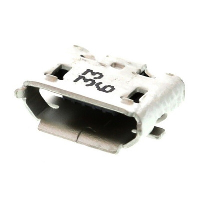 Molex Right Angle, SMT, Socket Type Micro B 2.0 USB Connector