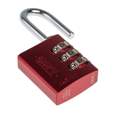 ABUS 145/30 Red All Weather Aluminium, Steel Safety Padlock 30mm