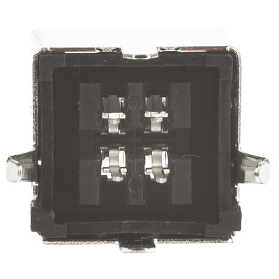 TE Connectivity Straight, Through Hole, Socket Type B USB Connector