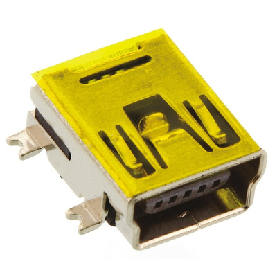 Wurth Elektronik Right Angle, SMT, Socket Type B USB Connector