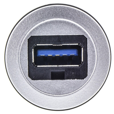 Harting Straight, Panel Mount, Socket Type A 3.0 USB Connector