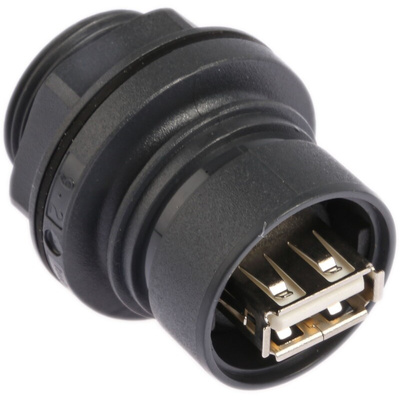 Bulgin Type A to B 2.0 USB Connector