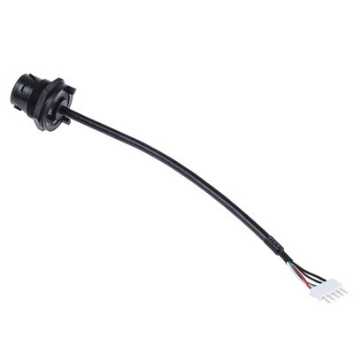 Bulgin Straight, Panel Mount, Socket Type Micro B 2.0 USB Connector
