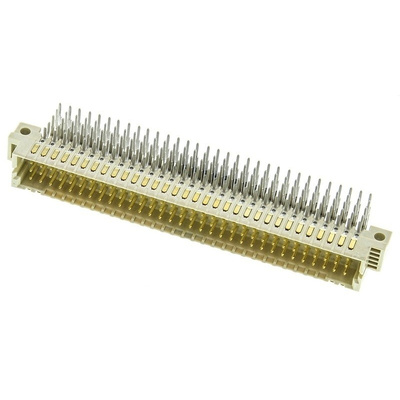 HARTING, har-bus 64 160 Way 2.54mm Pitch, Type Board to Board, 5 Row, Right Angle DIN 41612 Connector