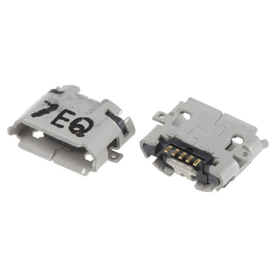 Hirose Straight, SMT, Socket Type B 2.0 USB Connector
