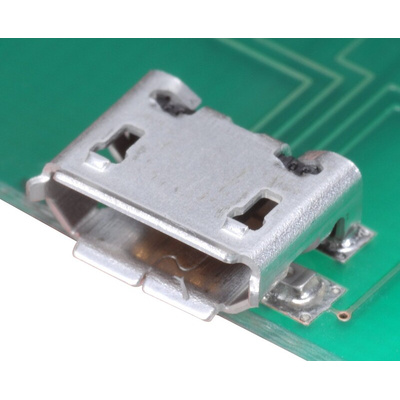 Hirose Straight, SMT, Socket Type B 2.0 USB Connector