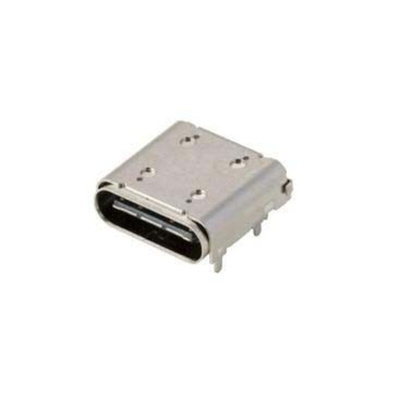 Amphenol ICC Right Angle, SMT, Socket Type C 3.1 USB Connector