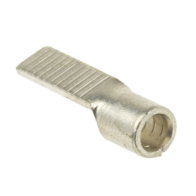 RS PRO Uninsulated Crimp Blade Terminal 14mm Blade Length, 4mm² to 6mm², 12AWG to 10AWG