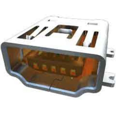 Samtec, SMT, Socket Type Mini B 2.0 USB Connector