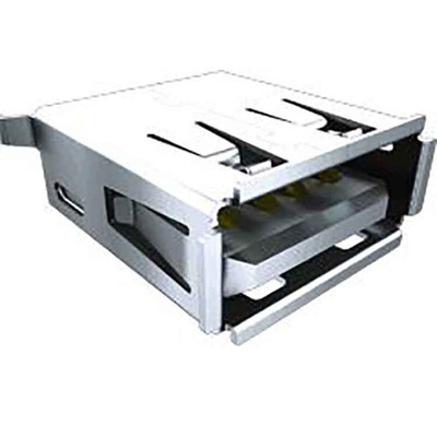 Samtec, SMT, Socket Type A 2.0 USB Connector