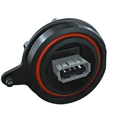 Samtec, Panel Mount, Socket Type A to B 2.0 IP68 USB Connector