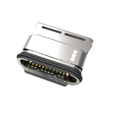 TE Connectivity Right Angle, SMT, Socket Type C 3.1 USB Connector