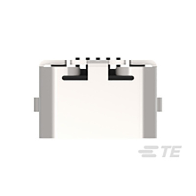 TE Connectivity Right Angle, SMT, Socket Type Micro 2.0 USB Connector