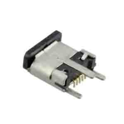 Molex Vertical, Panel Mount, Socket Type Micro B 2.0 USB Connector