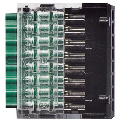 Eaton, Insulated Crimp Blade Terminal 17.5mm Blade Length, Black
