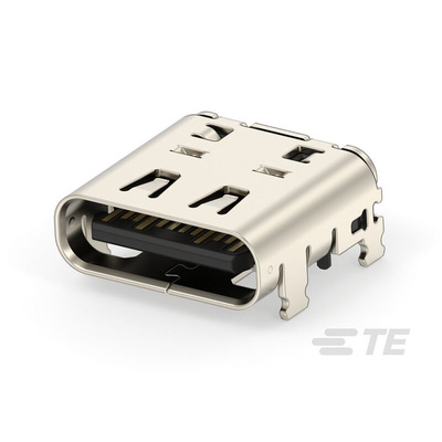 TE Connectivity Right Angle, SMT, Socket Type Standard 4.0 USB Connector