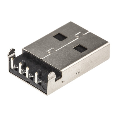 ASSMANN WSW Right Angle, SMT, Plug Type A USB Connector
