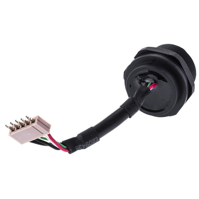 ASSMANN WSW Straight, Panel Mount, Socket Type B 2.0 IP67 USB Connector