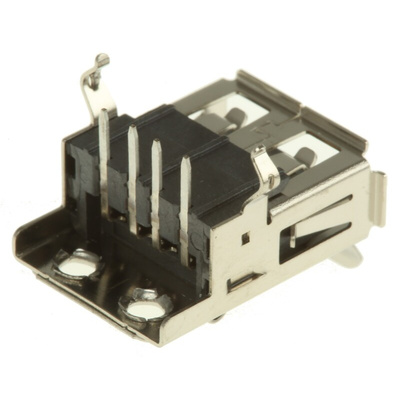 Amphenol ICC Right Angle, Socket Type A USB Connector