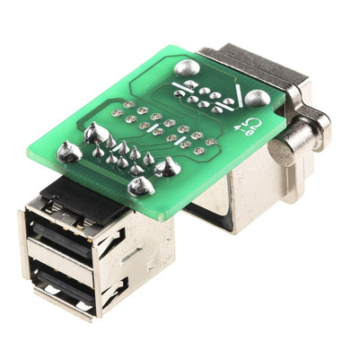 Amphenol ICC Right Angle, Through Hole, Socket Type A USB Connector