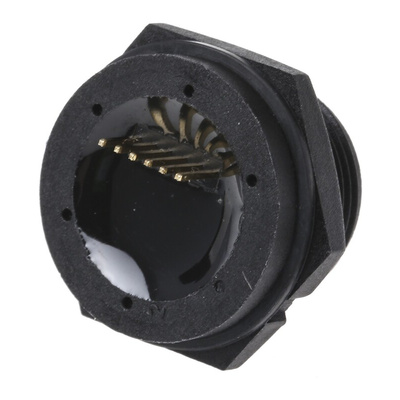 Amphenol Socapex Straight, Through Hole, Socket Type Mini B 2.0 USB Connector