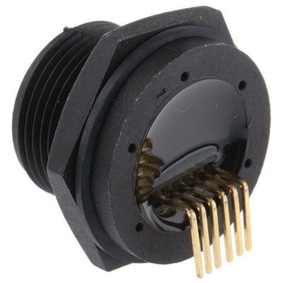 Amphenol Socapex Right Angle, Through Hole, Socket Type Mini B 2.0 USB Connector