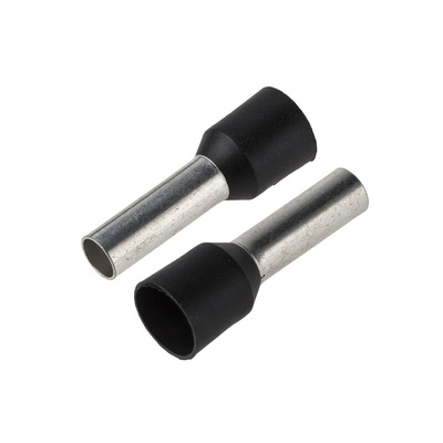 JST, GWE Insulated Crimp Bootlace Ferrule, 12mm Pin Length, 5.8mm Pin Diameter, 16mm² Wire Size, Green