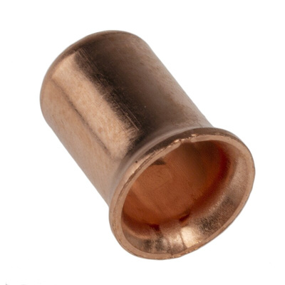 RS PRO Crimp Bootlace Ferrule, 9.5mm Pin Length, 6.1 mm, 7.5 mm Pin Diameter, 0.75mm² Wire Size