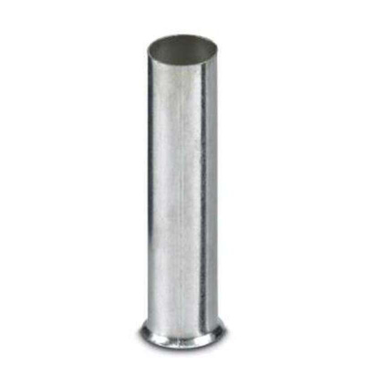 Phoenix Contact Bootlace Ferrule, 32mm Pin Length, 7.3mm Pin Diameter, Silver