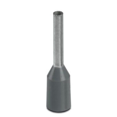 Phoenix Contact Ferrule, 14mm Pin Length, 1.3mm Pin Diameter, Grey
