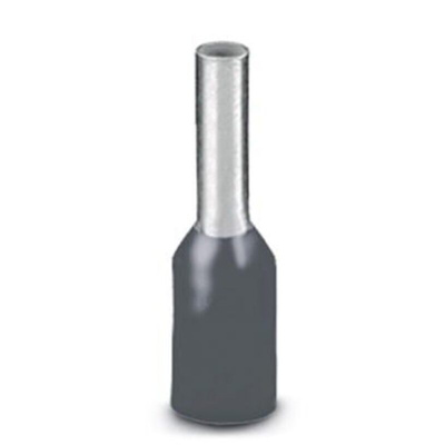 Phoenix Contact Ferrule, 14mm Pin Length, 1.3mm Pin Diameter, Grey