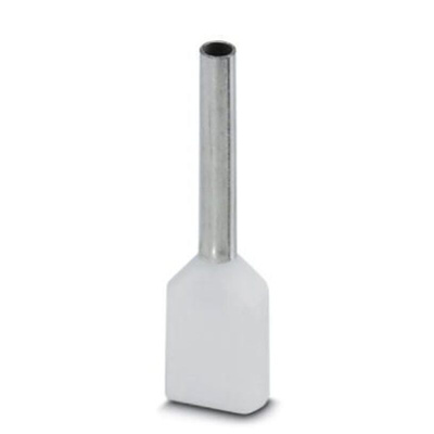Phoenix Contact Ferrule, 17mm Pin Length, 1.5mm Pin Diameter, White