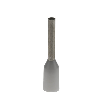Schneider Electric, DZ5CE Insulated Crimp Bootlace Ferrule, 8.2mm Pin Length, 1.4mm Pin Diameter, 0.5mm² Wire Size,