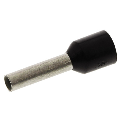 Schneider Electric, DZ5CE Insulated Crimp Bootlace Ferrule, 8.2mm Pin Length, 1.8mm Pin Diameter, 1.5mm² Wire Size,