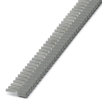 Phoenix Contact, 75- 8 GY-S, AI 0 Insulated Ferrule, 1.3mm Pin Diameter, Grey