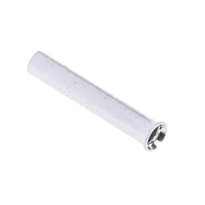 RS PRO Bootlace Ferrule, 10mm Pin Length, 1.7mm Pin Diameter, 1mm² Wire Size, Silver