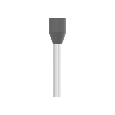 TE Connectivity, 1-966067 Insulated Ferrule, 10mm Pin Length, 1mm Pin Diameter, Black