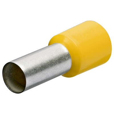 Knipex, 97 99 Insulated Ferrule, 12mm Pin Length, 3.5mm Pin Diameter, Yellow