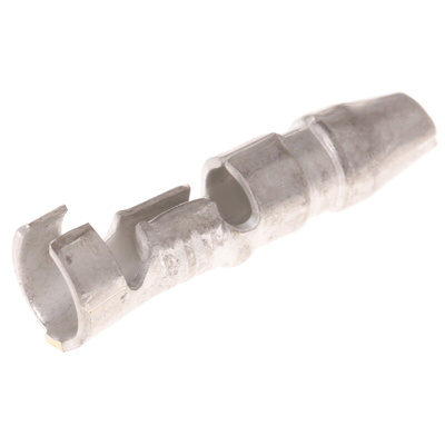 TE Connectivity, 170020 Uninsulated Male Crimp Bullet Connector, 0.5mm² to 2.27mm², 20AWG to 14AWG, 4mm Bullet diameter
