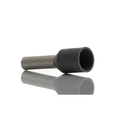 Phoenix Contact, AI Insulated Crimp Bootlace Ferrule, 8mm Pin Length, 2.3mm Pin Diameter, 2.5mm² Wire Size, Grey