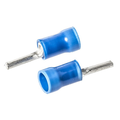 TE Connectivity, PLASTI-GRIP Insulated, Tin Crimp Pin Connector, 1mm² to 2.5mm², 16AWG to 14AWG, 1.8mm Pin Diameter,