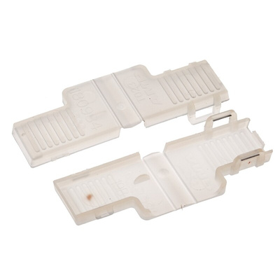 TE Connectivity, FASTON .250 Nylon 66 Crimp Terminal Housing, Natural