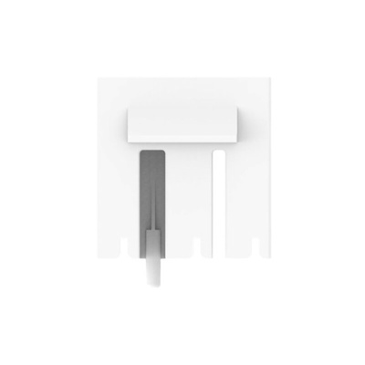 TE Connectivity, 250 HSG F-SPRING 3 Way Crimp Terminal Housing, Natural