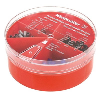 Weidmuller German Colour Coded Bootlace Ferrule Crimp terminal Kit